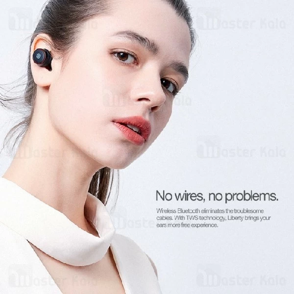 هندزفری بلوتوث دو تایی نیلکین nillkin liberty tws به همراه داک شارژ