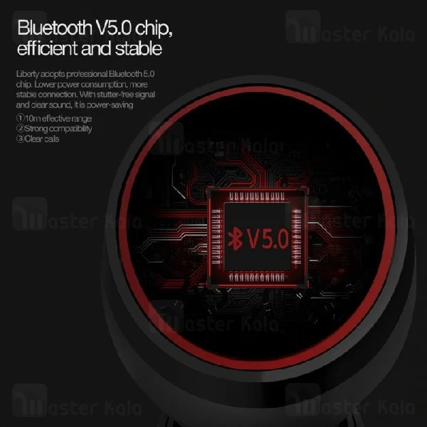 هندزفری بلوتوث دو تایی نیلکین nillkin liberty tws به همراه داک شارژ