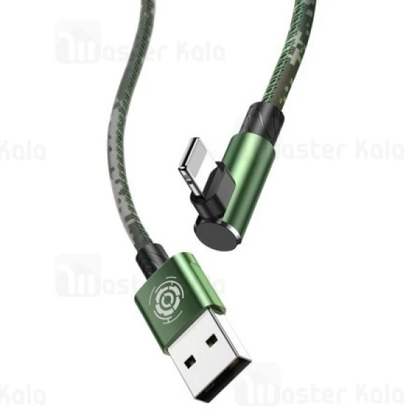 کابل لایتنینگ بیسوس Baseus Camouflage Mobile Game Cable CALMC-B03 توان 1.5 آمپر