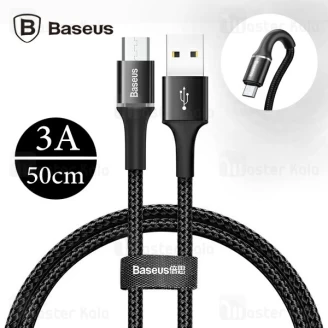 کابل میکرو یو اس بی بیسوس Baseus Halo Data Cable CAMGH-A01 به طول 50 سانتی متر