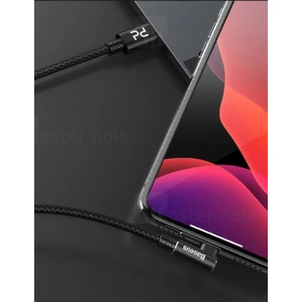 کابل تایپ سی به آیفونی Baseus MVP Elbow PD Flash CATLMVP-A01 1M 18W