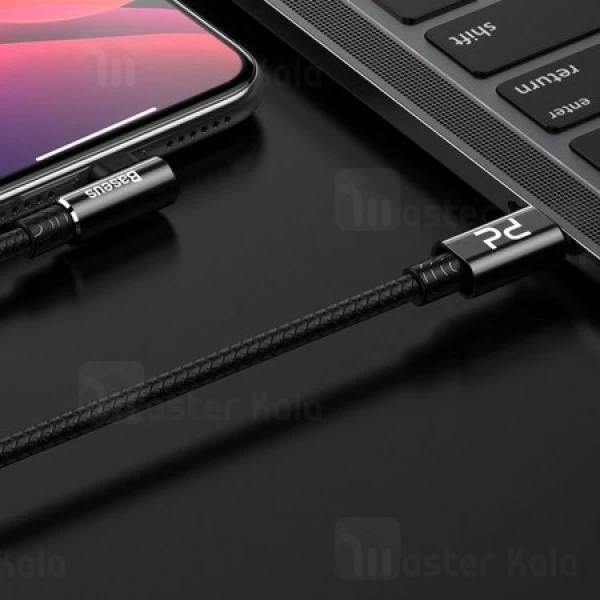 کابل تایپ سی به آیفونی Baseus MVP Elbow PD Flash CATLMVP-A01 1M 18W