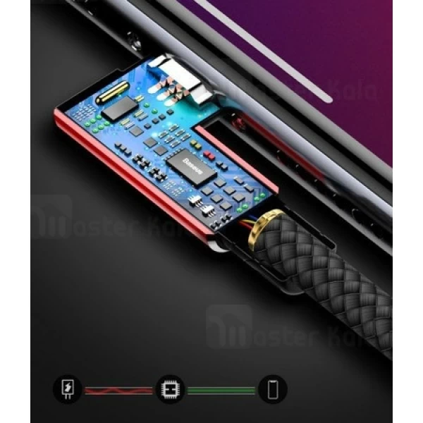 کابل تایپ سی به آیفونی Baseus MVP Elbow PD Flash CATLMVP-A01 1M 18W