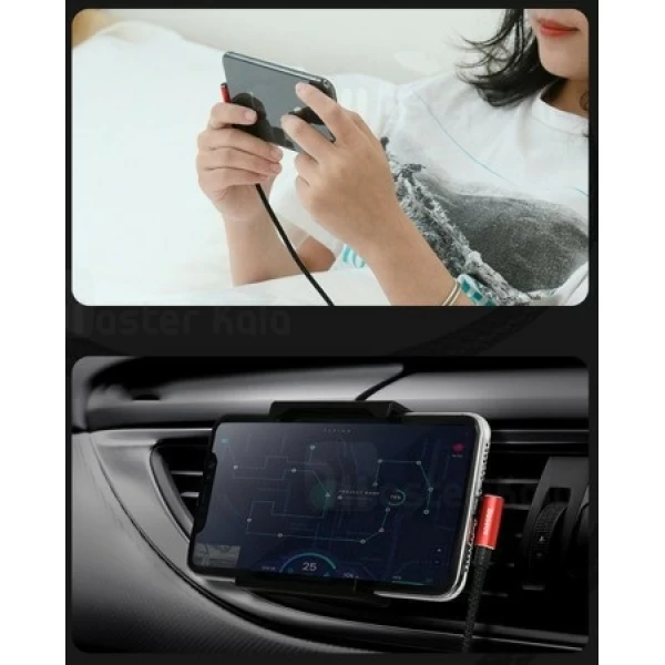 کابل تایپ سی به آیفونی Baseus MVP Elbow PD Flash CATLMVP-A01 1M 18W