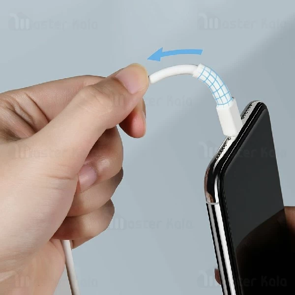 کابل Type C به لایتنینگ بیسوس Baseus Mini White CATLSW-02 طول 1 متر