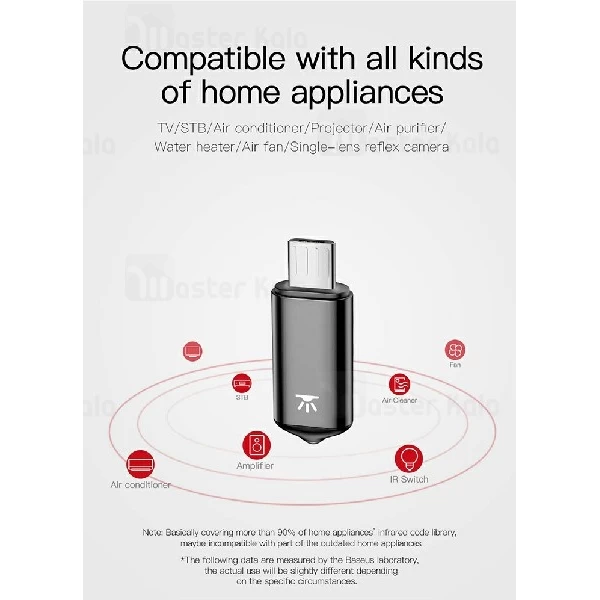 ریموت هوشمند Micro USB بیسوس Baseus Phone Remote Control ACMR03-01