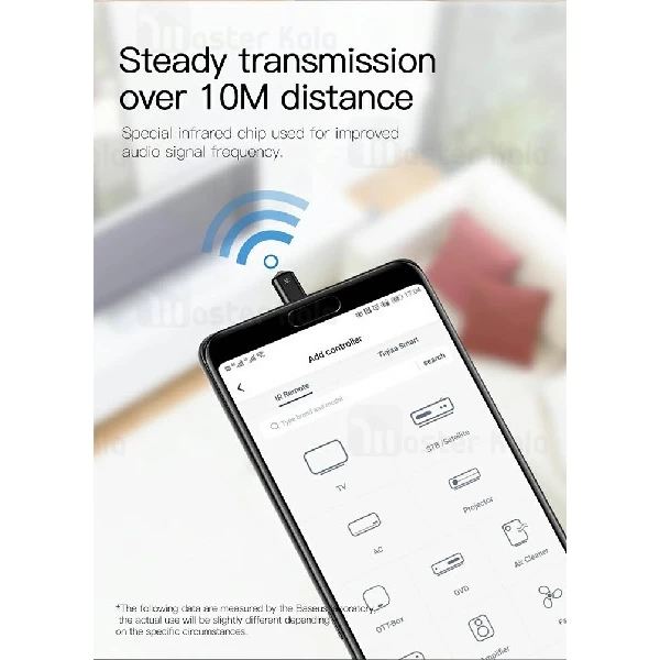 ریموت هوشمند Micro USB بیسوس Baseus Phone Remote Control ACMR03-01