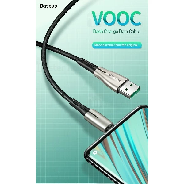 کابل میکرو یو اس بی بیسوس Baseus Waterdrop CAMRD-B01 توان 4 آمپر