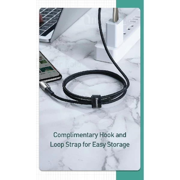 کابل میکرو یو اس بی بیسوس Baseus Waterdrop CAMRD-B01 توان 4 آمپر