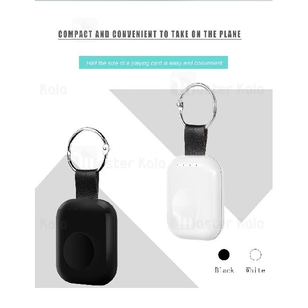 پاوربانک وایرلس 700 میلی آمپر Coteetci PB5120 Mini Power مخصوص اپل واچ