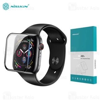 محافظ صفحه شیشه ای تمام صفحه نیلکین اپل واچ Apple Watch Series 1 / 2 / 3 38mm Nillkin 3D AW+ Glass