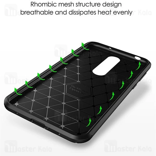 قاب فیبر کربنی Nokia 6.1 Plus / X6 AutoFocus Beetle Case