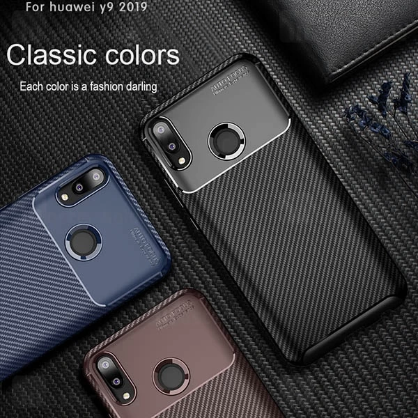 قاب فیبر کربنی Huawei Y9 2019 AutoFocus Beetle Case