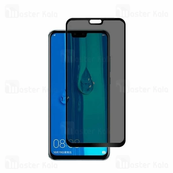 گلس حریم شخصی تتمام صفحه مام چسب سامسونگ Huawei Y9 2019 / Honor 8X Privacy Mocol New
