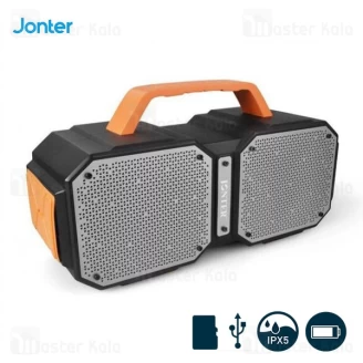 اسپیکر بلوتوث جانتر Jonter M83 IPX5 Bluetooth Speaker رم و فلش خور و ضدآب