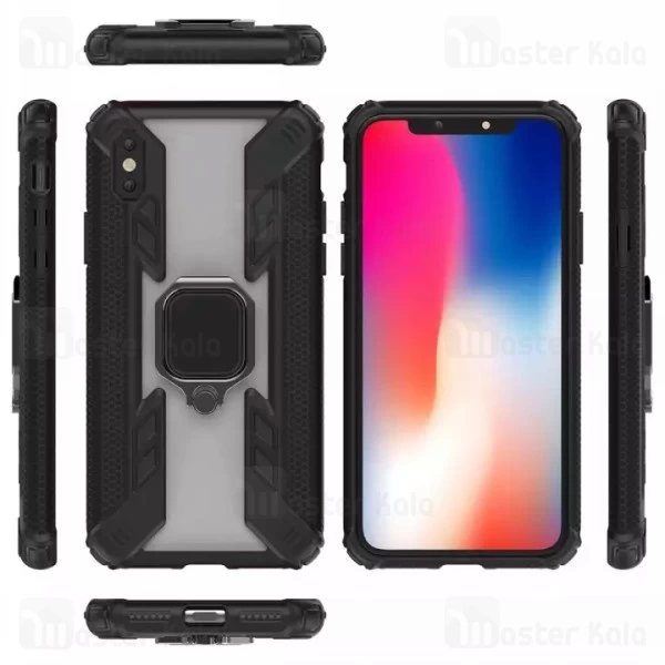 قاب Apple iPhone X / XS Lenuo Armor Ring Holder Case