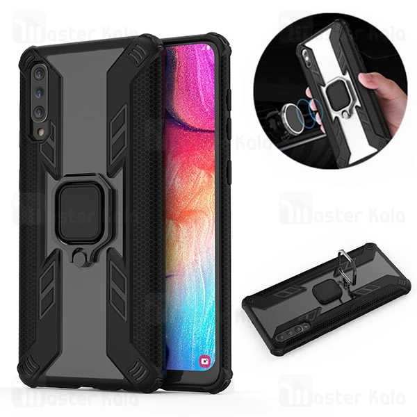 قاب Samsung Galaxy A50 Lenuo Armor Ring Holder Case
