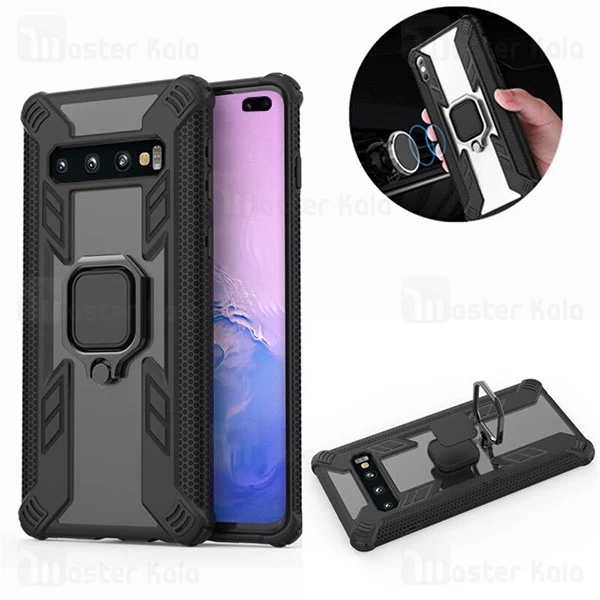 گارد محافظ انگشتی سامسونگ Samsung Galaxy S10 Plus Lenuo Armor Ring