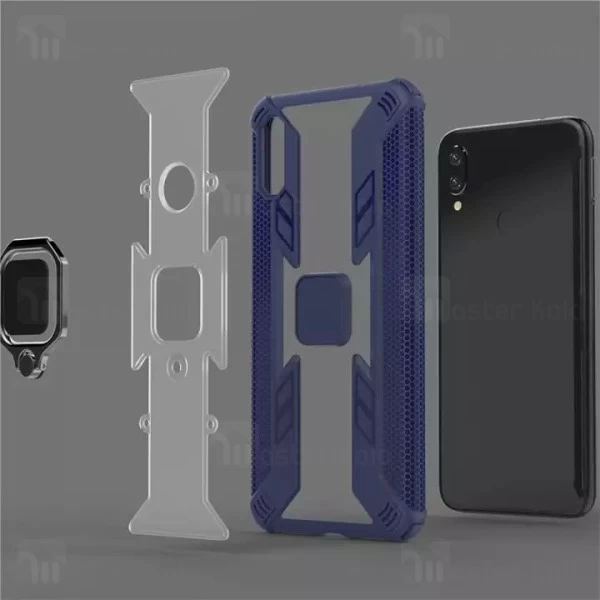 قاب Xiaomi Redmi Note 7 / Note 7 Pro Lenuo Armor Ring Holder Case