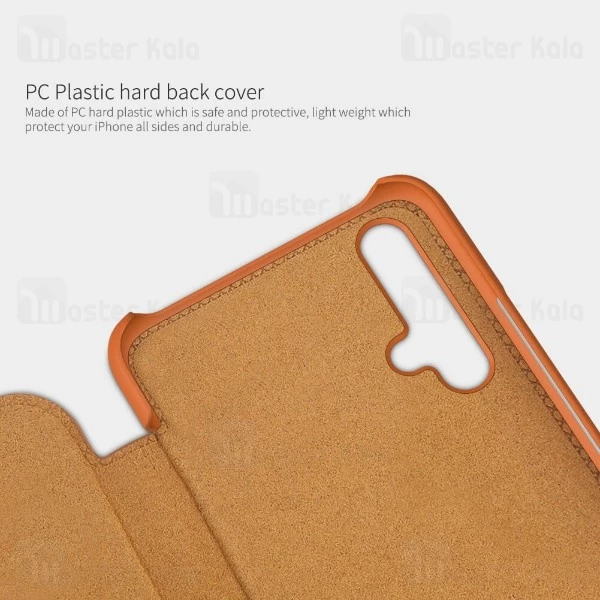 کیف چرمی نیلکین هواوی Huawei Honor 20 Nillkin Qin Leather Case