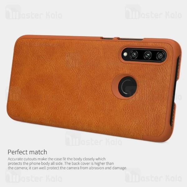 کیف چرمی نیلکین هواوی Huawei Honor 20 Lite Nillkin Qin Leather Case