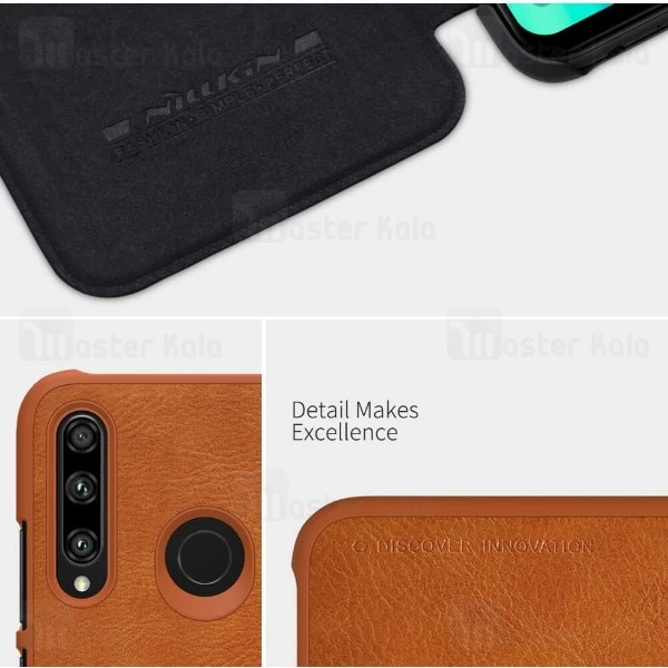 کیف چرمی نیلکین هواوی Huawei Honor 20 Lite Nillkin Qin Leather Case