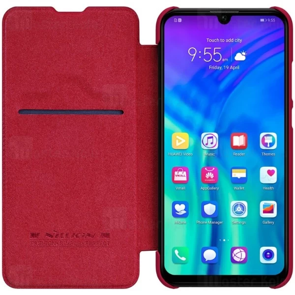 کیف چرمی نیلکین هواوی Huawei Honor 20 Lite Nillkin Qin Leather Case