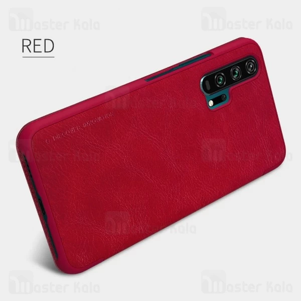 کیف چرمی نیلکین هواوی Huawei Honor 20 Pro Nillkin Qin Leather Case