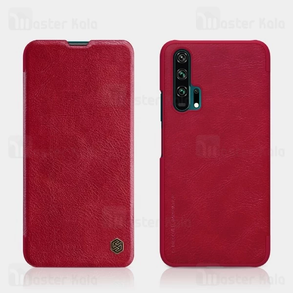 کیف چرمی نیلکین هواوی Huawei Honor 20 Pro Nillkin Qin Leather Case