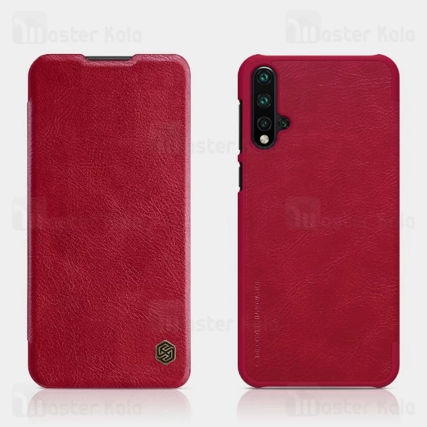 کیف چرمی نیلکین هواوی Huawei Nova 5 / 5 Pro Nillkin Qin Leather Case