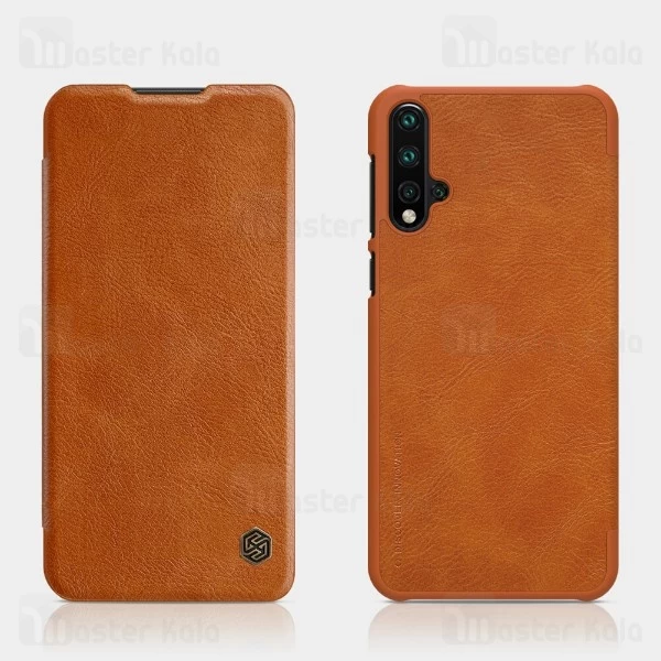 کیف چرمی نیلکین هواوی Huawei Nova 5 / 5 Pro Nillkin Qin Leather Case