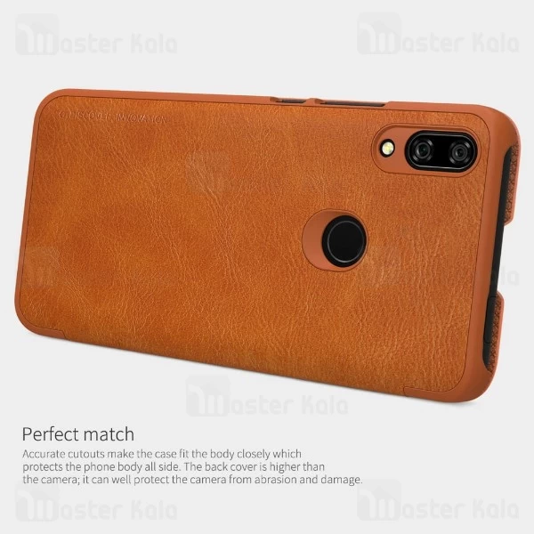 کیف چرمی نیلکین هواوی Huawei P Smart Z 2019 Nillkin Qin Leather Case
