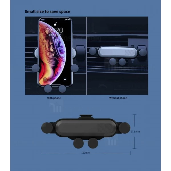 هولدر موبایل Yesido C62 Gravity Linkage Car Holder