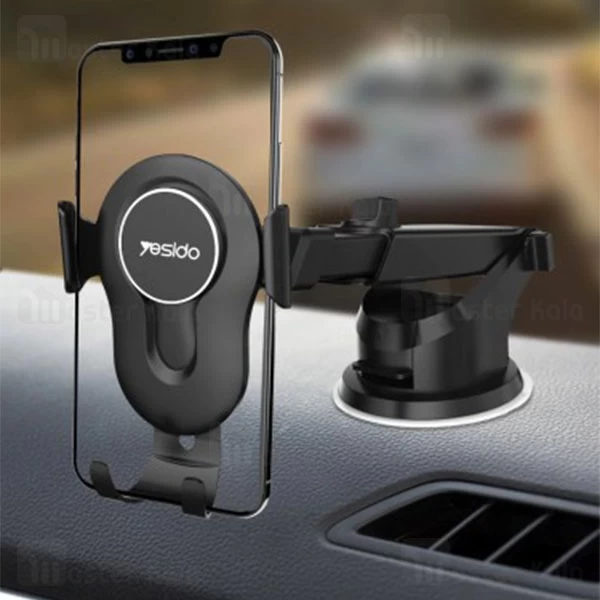 هولدر و پایه نگهدارنده موبایل یسیدو Yesido C44 Gravity Car Holder Dashboard