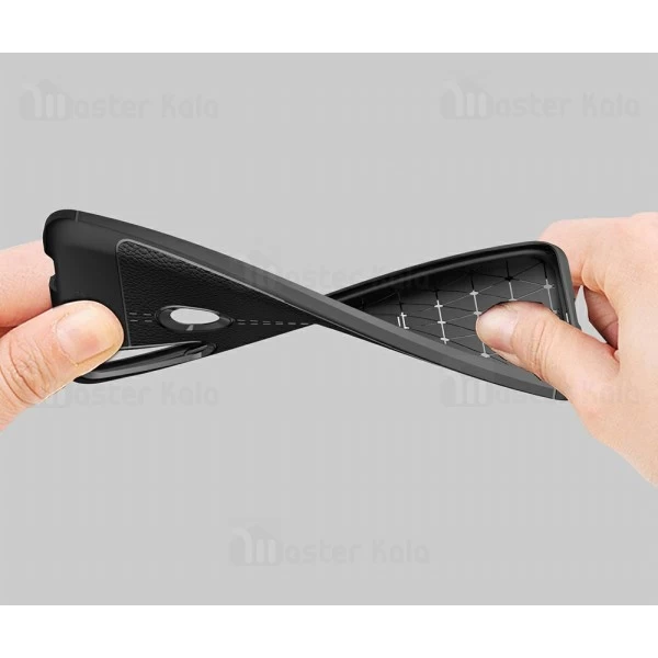 قاب طرح چرم Huawei Y9 Prime 2019 / Honor 9x Global Auto Focus Jelly Case