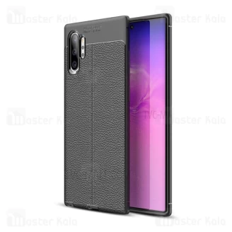 قاب محافظ ژله ای طرح چرم سامسونگ Samsung Galaxy Note 10 Plus Auto Focus