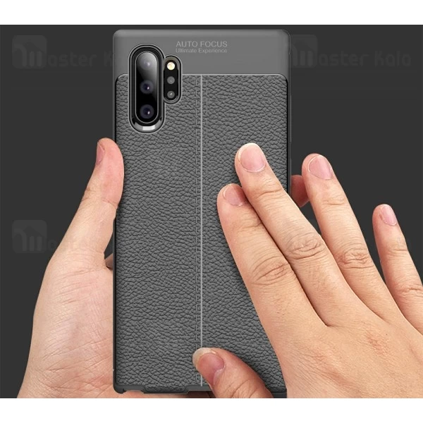 قاب طرح چرم Samsung Galaxy Note 10 Plus Auto Focus Jelly Case