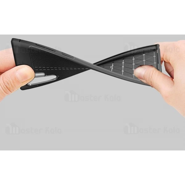 قاب طرح چرم Samsung Galaxy Note 10 Plus Auto Focus Jelly Case