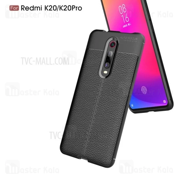 قاب طرح چرم Xiaomi Redmi K20 / K20 Pro / Mi9T / Mi9T Pro Auto Focus Jelly Case