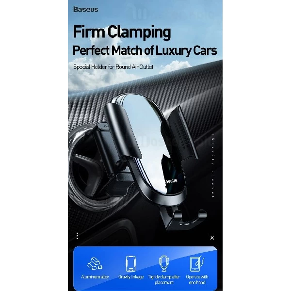 هولدر بیسوس Baseus Future Gravity Vehicle-Mounted SUYL-BWL01 مناسب گوشی 6.5 اینچ