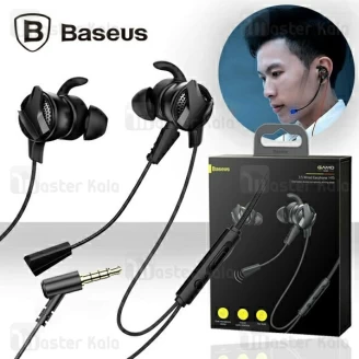 هندزفری سیمی بیسوس Baseus GAMO Wired Earphone H15 NGH15-01 طراحی گیمینگ