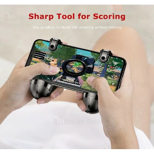 دسته بازی انگشتی بیسوس Baseus grenade handle for games ACSLCJ-01 طرح نارنجک