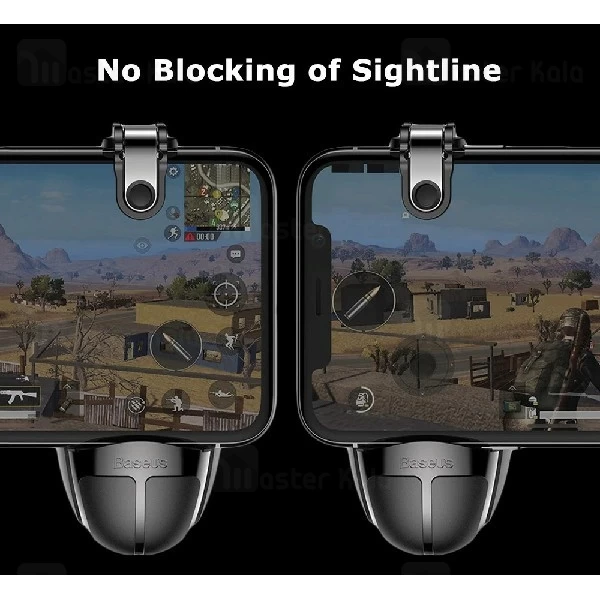 دسته بازی انگشتی بیسوس Baseus grenade handle for games ACSLCJ-01 طرح نارنجک