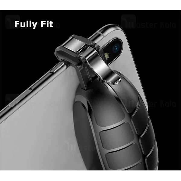 دسته بازی انگشتی بیسوس Baseus grenade handle for games ACSLCJ-01 طرح نارنجک