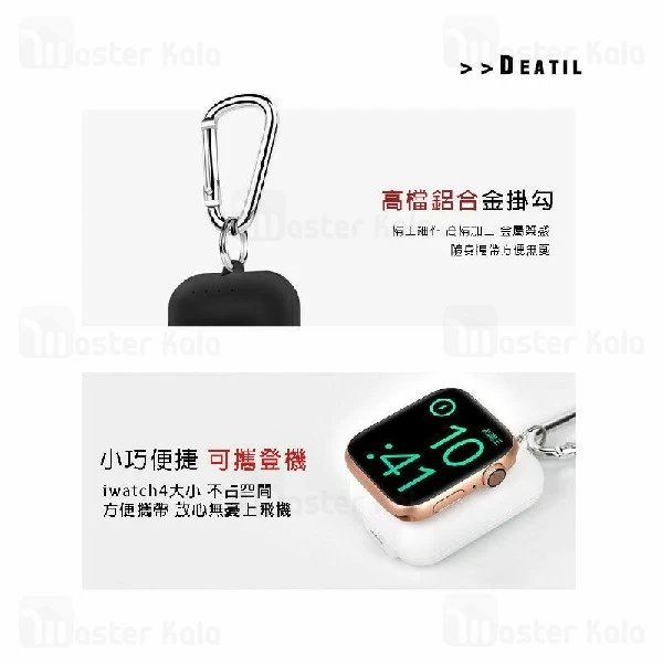 پاوربانک وایرلس 1000 میلی آمپر Coteetci PB3 Mini Power مخصوص iWatch