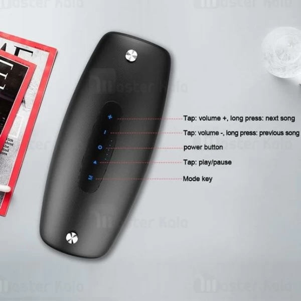 اسپیکر بلوتوث زیلوت Zealot S27 Bass Wireless Speaker رم خور