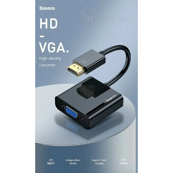 تبدیل HDMI به VGA بیسوس Baseus Converter HDMI To VGA CAHUB-AH01