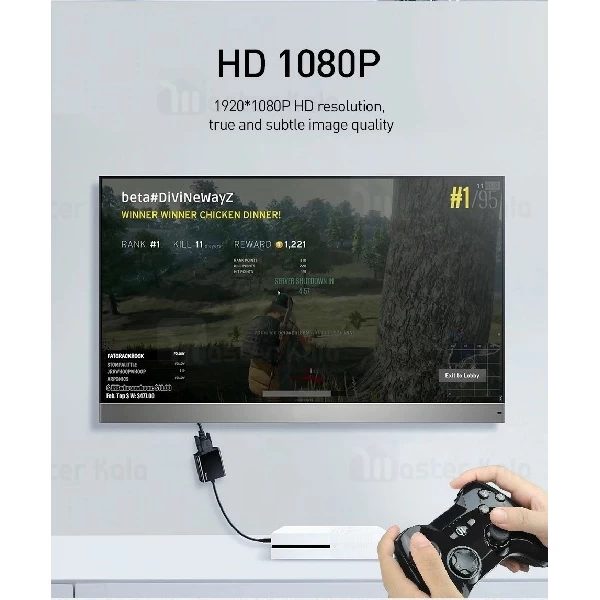 تبدیل HDMI به VGA بیسوس Baseus Converter HDMI To VGA CAHUB-AH01