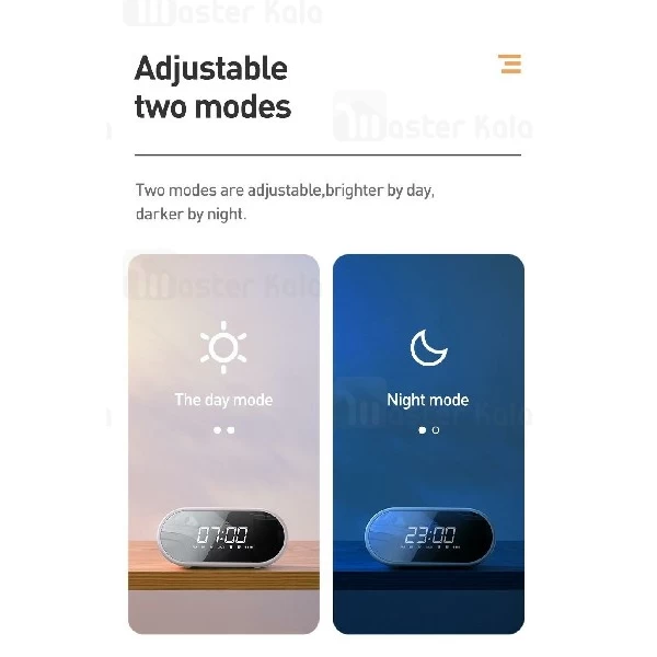 اسپیکر بلوتوث و ساعت رومیزی بیسوس Baseus Encok E09 Wireless Speaker NGE09-01