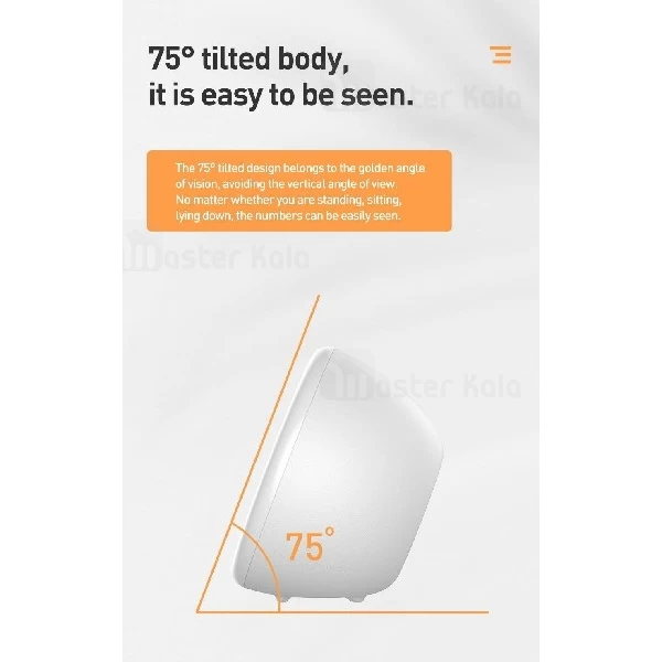 اسپیکر بلوتوث و ساعت رومیزی بیسوس Baseus Encok E09 Wireless Speaker NGE09-01